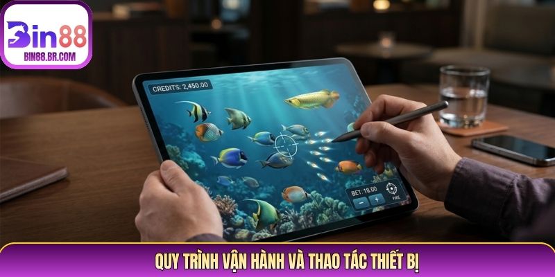 Quy trình vận hành và thao tác thiết bị