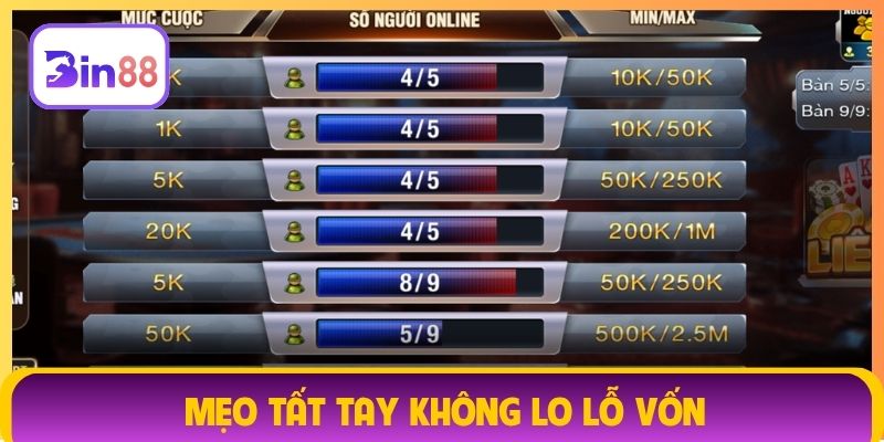 Mẹo tất tay không lo lỗ vốn