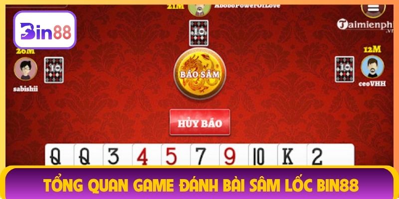 Tổng quan game đánh bài Sâm Lốc Bin88